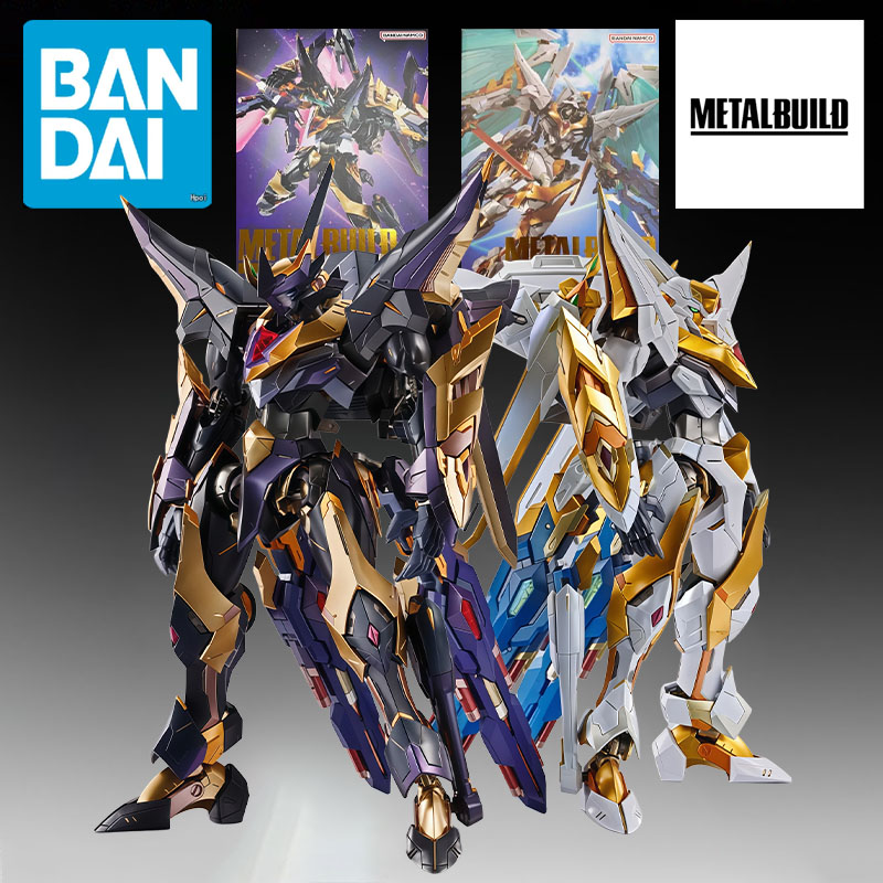 Model Kit Code Geass - Oryginalne figurki akcji anime Bandai METAL