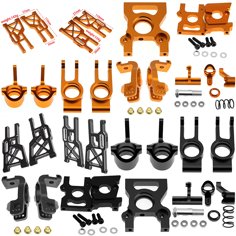 Model Kit Frame - Akcesoria DBX07 EX07 - Zwrotnica/Łożysko zwrotnicy/Siedzisko