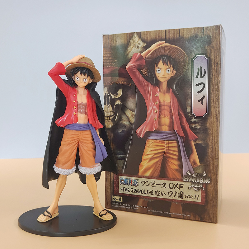 Model Kit Luffy - 17cm figurka z kreskówki One Piece,