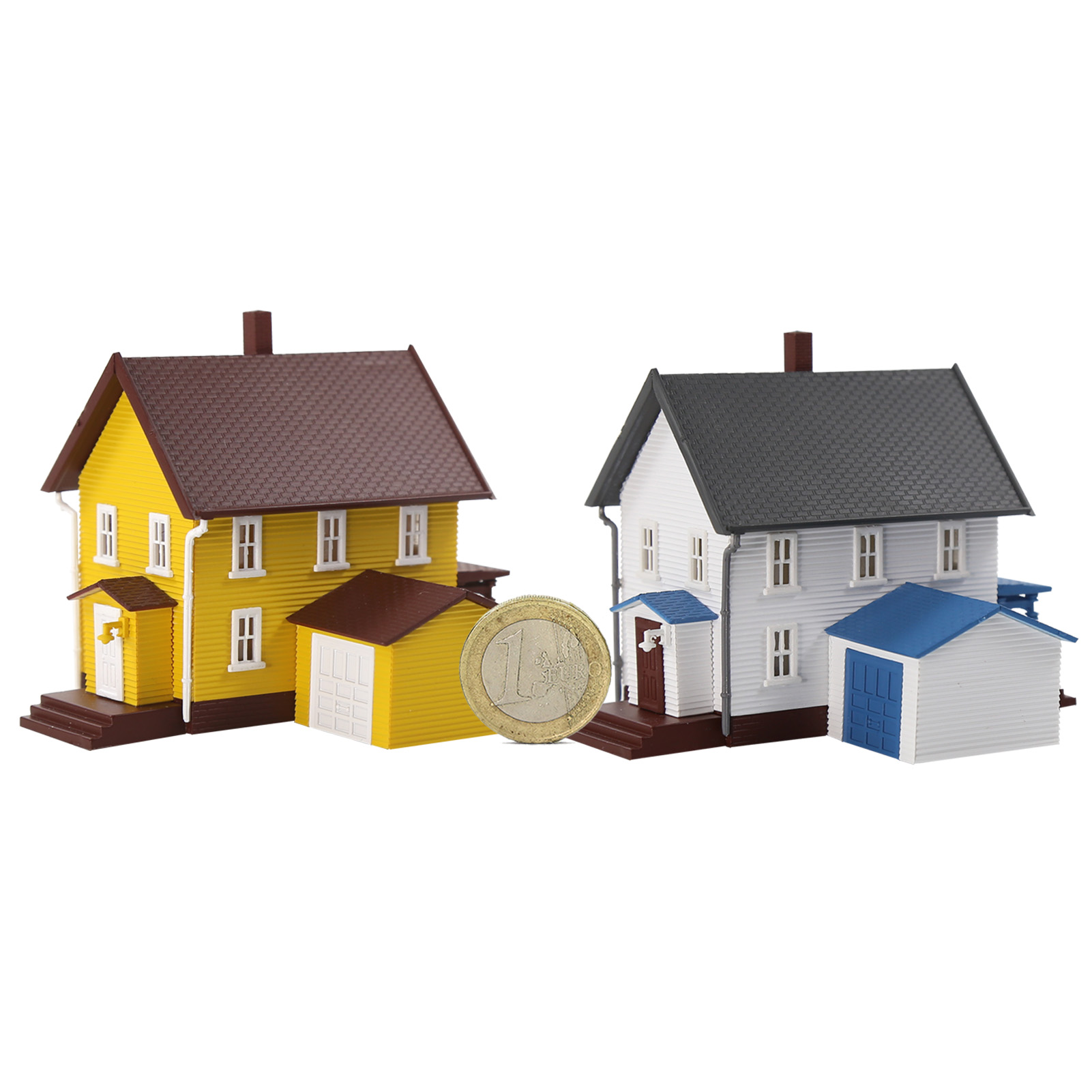 Model Kit House - Evemodel N Scale 1:160 Model Dwórka