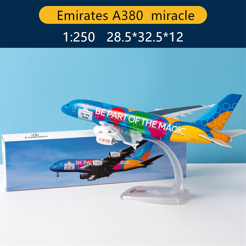 Model Kit Singapore - Model 1:250 Singapore A380/Emirates Wildlife/British/Francja/Lufthansa Air