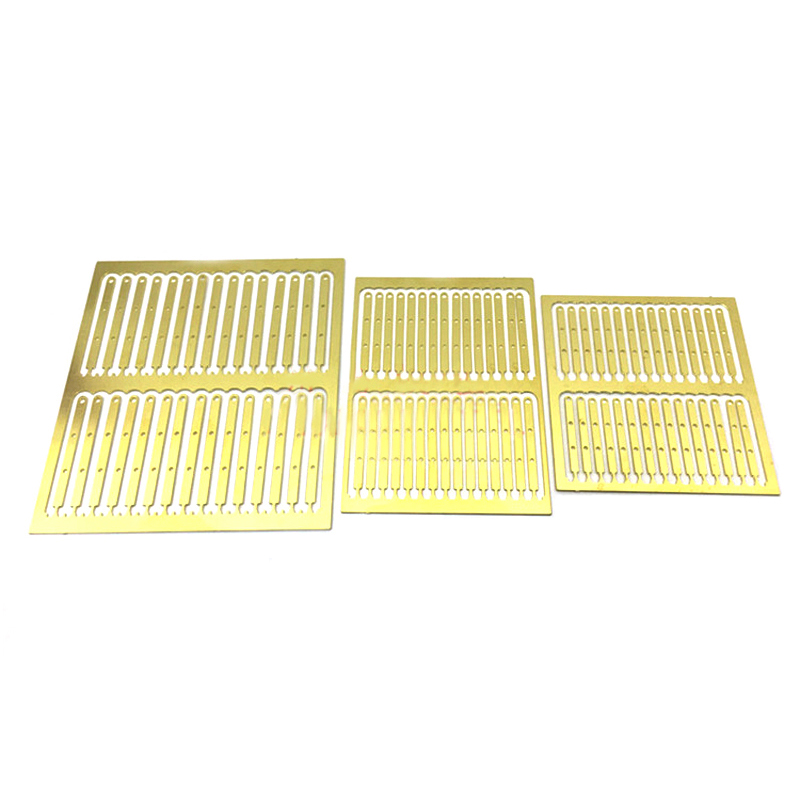 Photo Etch Brass - 1 zestaw balustrad do modeli łodzi