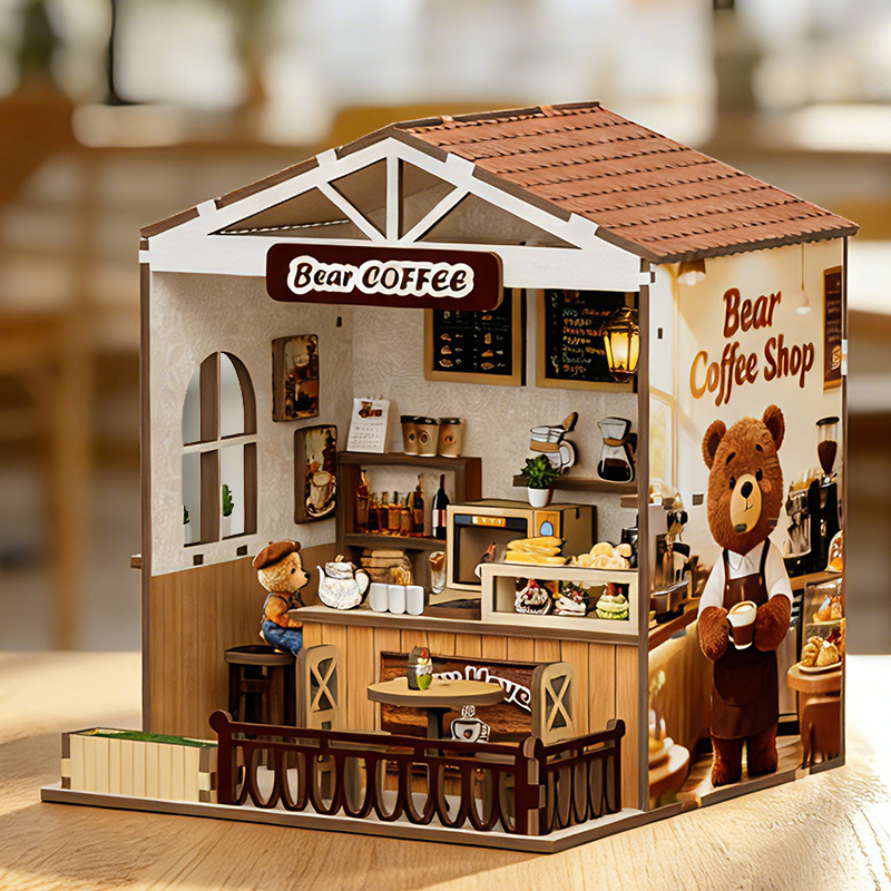 Zestaw DIY Drewniany Miniaturo – Model Kit House recenzja i cena