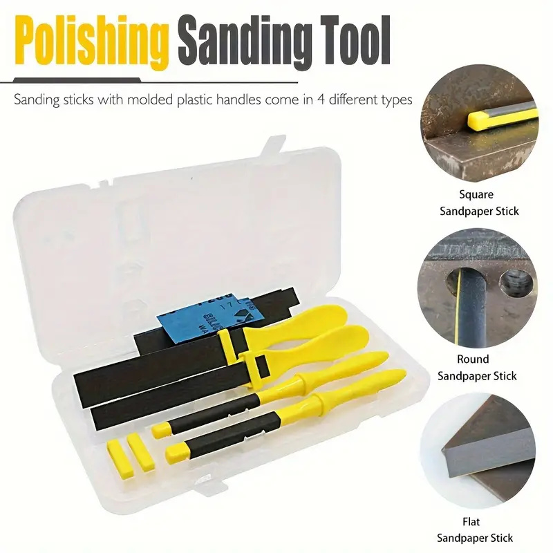 4-częściowy zestaw sztyftów sz – Sanding Stick Set recenzja i cena