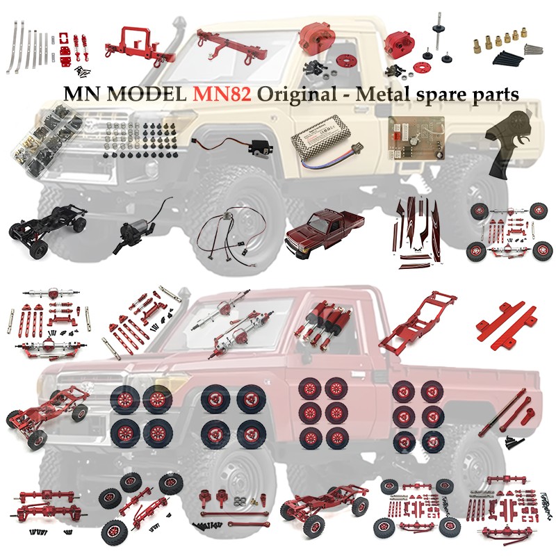 MN Model 1/12 MN82 LC79 MN78 C – Model Kit Motor recenzja i cena