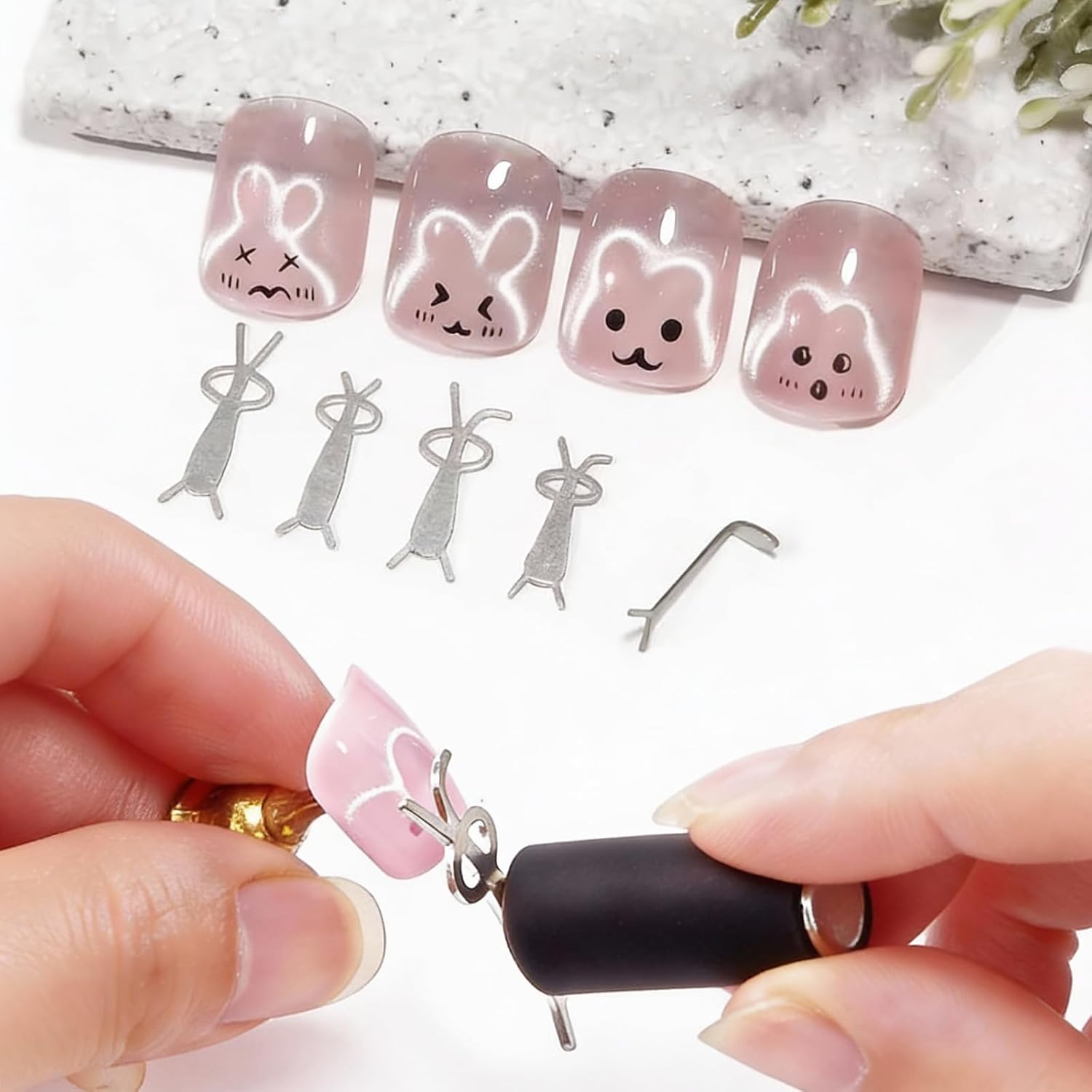 Zestaw 10 magnesów do paznokci – Sanding Stick Set recenzja i cena
