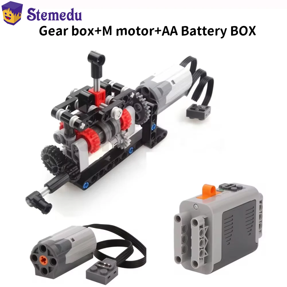 MOC High-tech 4-biegowa skrzyn – Model Kit Motor recenzja i cena