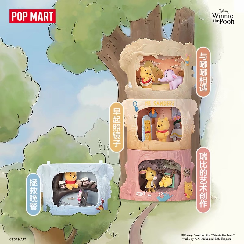 Nowa Gorąca Seria POP MART Win – Model Kit House recenzja i cena