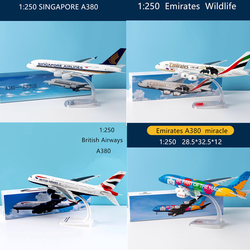 Model 1:250 Singapore A380/Emi – Model Kit Singapore recenzja i cena