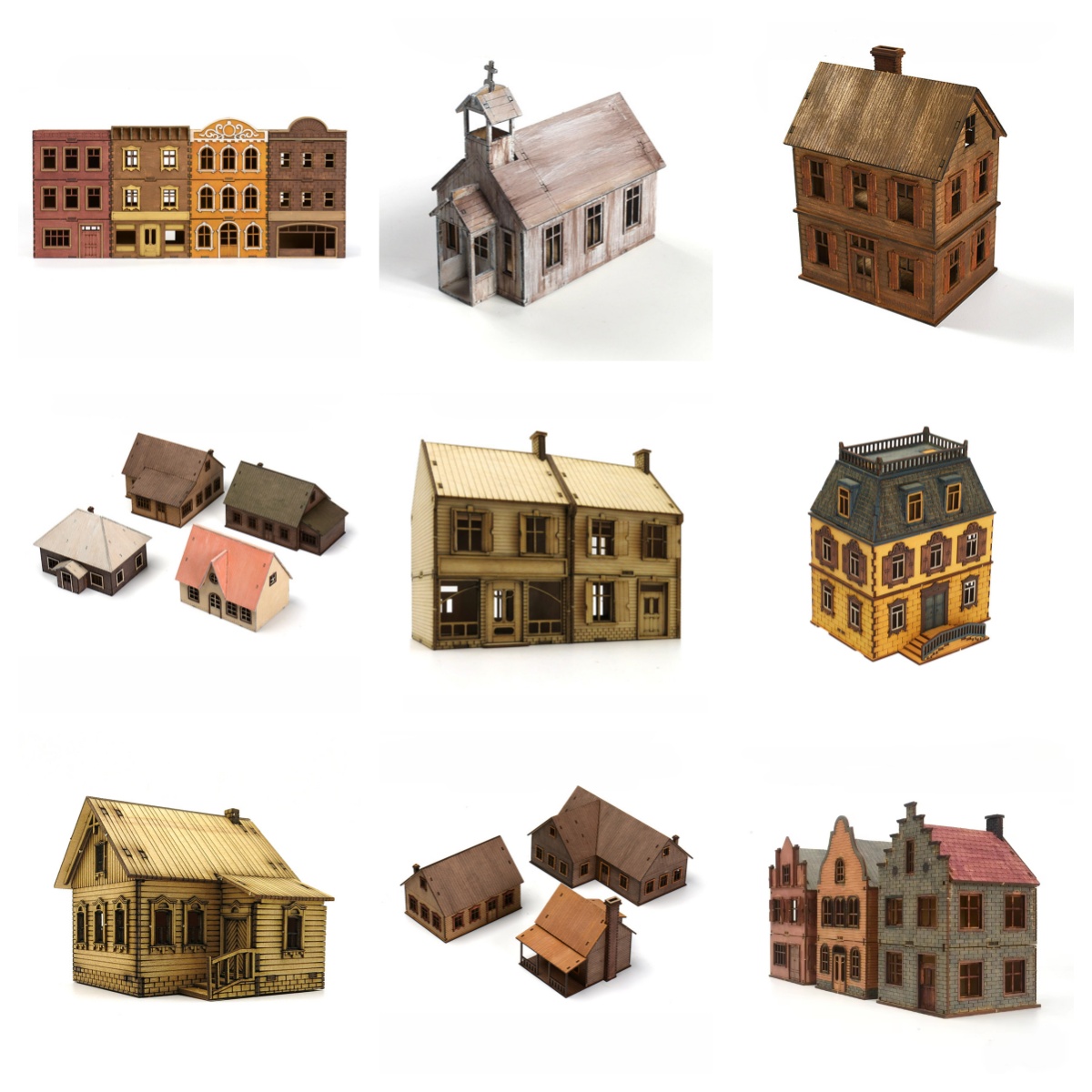 Drewniany model do składania w – Model Kit House recenzja i cena