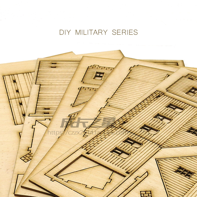 Drewniany model do składania w – Model Kit House recenzja i cena