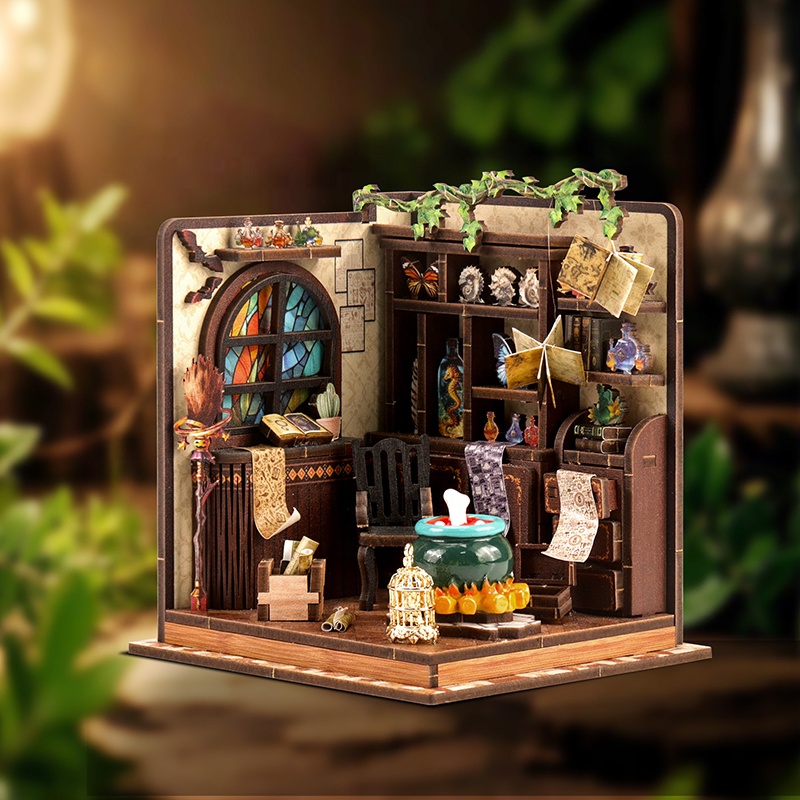 DIY Drewniany Miniaturowy Mode – Model Kit House recenzja i cena