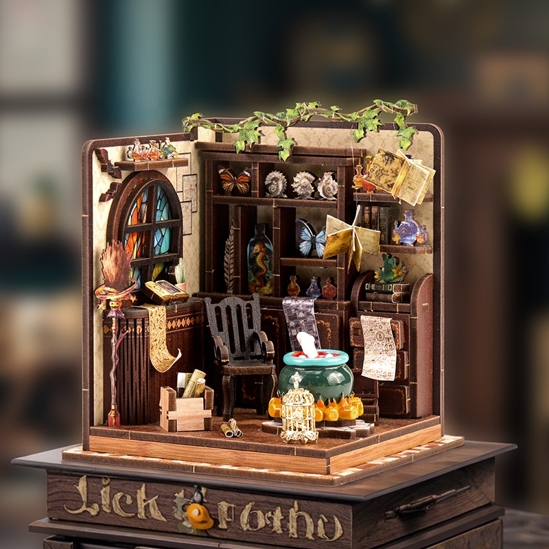 DIY Drewniany Miniaturowy Mode – Model Kit House recenzja i cena