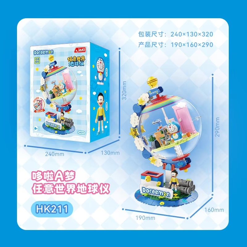 JAKI Doraemon Licencjonowany G – Model Kit Led recenzja i cena