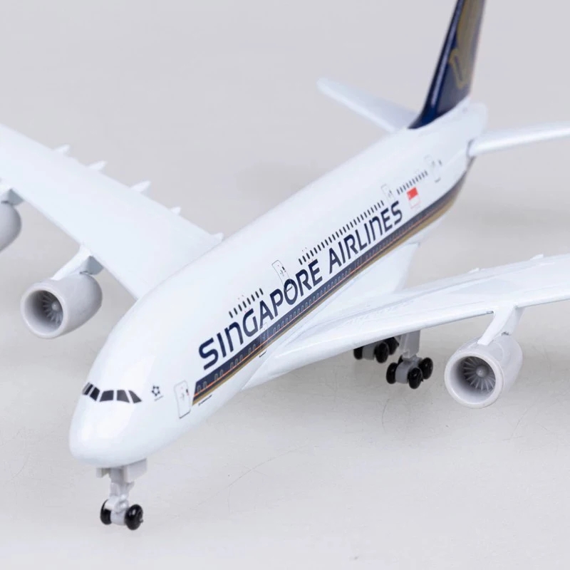 Model samolotu A380 Singapore  – Model Kit Singapore recenzja i cena