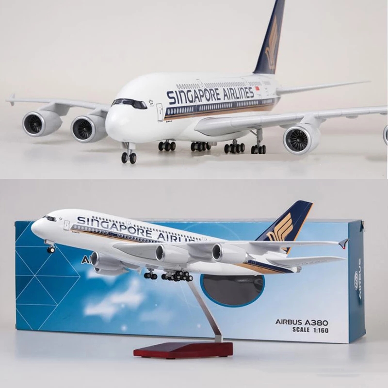 Wyświetlacz Air Bus A380 Singa – Model Kit Singapore recenzja i cena